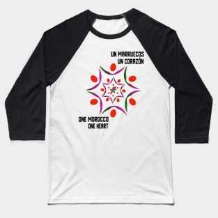 Proud Morocco Flag Gift Moroccan Lovers For Men's Women's Baseball T-Shirt